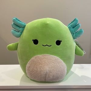 NWT 11” Mipsy the Green Axolotl Squishmallow